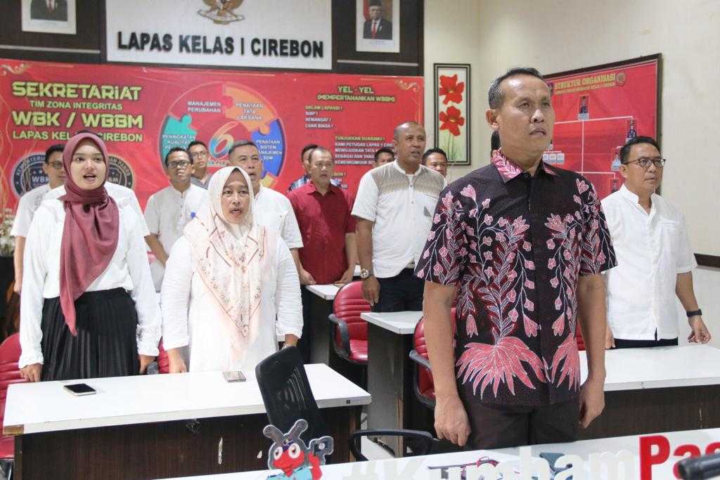 Lapas Cirebon Kemenkumham Jabar Ikuti Syukuran Hari Bakti Pemasyarakatan Ke 59 I Harian Terbit