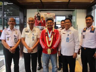 Kalapas Khusus Gunung Sindur Kemenkumham Jabar Apresiasi Atlit Rutan Bandung Di Kejuaraan Dunia