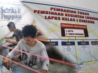 Lapas Cirebon Kemenkumham Jabar Kembangkan Bakat Wbp Dengan Usaha Laundry