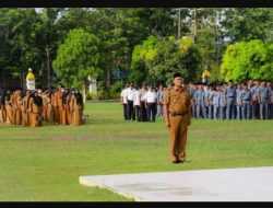 Walikota Tanjung Balai Pimpin Apel Perdana Pasca Lebaran