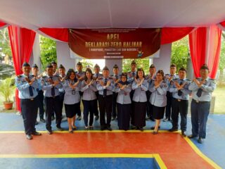 Bapas Subang Deklarasi Zero Handphone, Pungli Dan Narkoba (Zero Halinar)