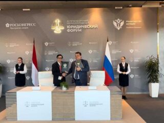 Kemenkumham Ri Dan Rusia Tandatangani Kerjasama Nota Kesepahaman Hukum