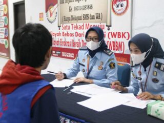 Lapas Cirebon Laksanakan Perekaman Biometrik E-Ktp Jelang Pemilu 2024