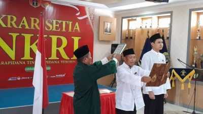 Cerita Dua Napi Lapas Kelas II Subang Bacakan Ikrar NKRI I Harian Terbit