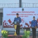 Lapas Indramayu Peringati Upacara Hari Kebangkitan Nasional Ke 115