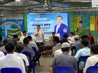 Gas Terus, Anggota Dpr Ri Sosialisasikan Empat Pilar Di Jakarta Utara