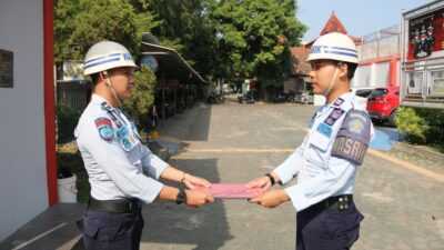 Lapas Cirebon Laksanakan Wasrik Depan Pintu Utama