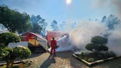 Lapas Cianjur Selenggarakan Fogging Bareng Dinkes