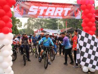 Bapas Subang Laksanakan Kegiatan Gowes Silaturahmi, Begini Rangkaiannya