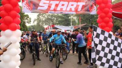 Bapas Subang Laksanakan Kegiatan Gowes Silaturahmi, Begini Rangkaiannya