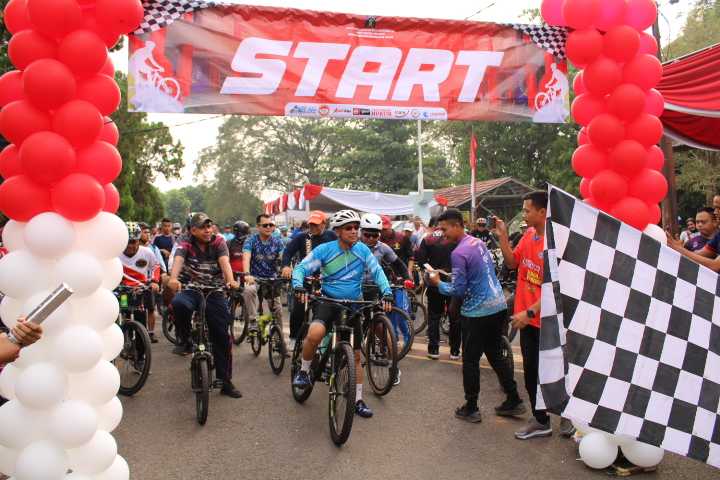 Bapas Subang Laksanakan Kegiatan Gowes Silaturahmi, Begini Rangkaiannya