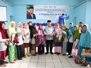 Sosialisasi Germas, Muhammad Rizal Dpr Ri Ajak Masyarakat Cibodas Hidup Sehat