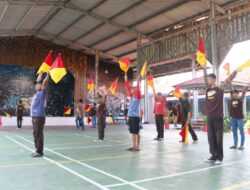 Lapas Cirebon Laksanakan Latihan Semaphore guna Pembinaan Kepramukaan