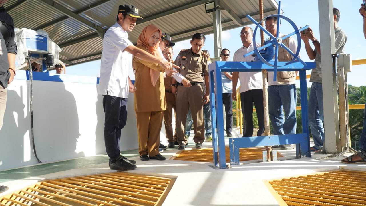 Running Tes SPAM Tanjung Lesung, Bupati, Kebutuhan Air Bersih Masyarakat Selatan Segera Terpenuhi