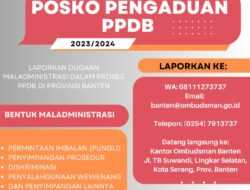 Ombudsman Banten Jaga Integritas Pelaksanaan PPDB, Lapor Jika Ada Aduan