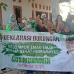 Komunitas Emak-Emak Sehat Indramayu Dukung Gus Muhaimin Jadi Presiden 2024