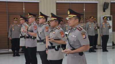 Kapolda Banten Pimpin Sertijab Kapolres Lebak, Cek Selengkapnya