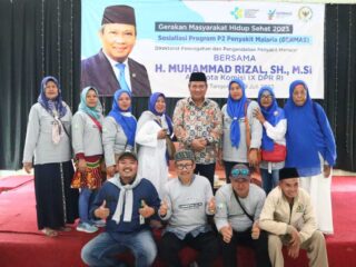 Bersama 600 Masyarakat Ciledug, Muhammad Rizal Dpr Ri Gelar Sosialisasi Germas