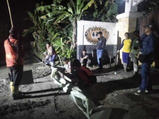 Pembangunan Jalan Betonisasi Desa Cibadak Sesuai Dengan Harapan Warganya