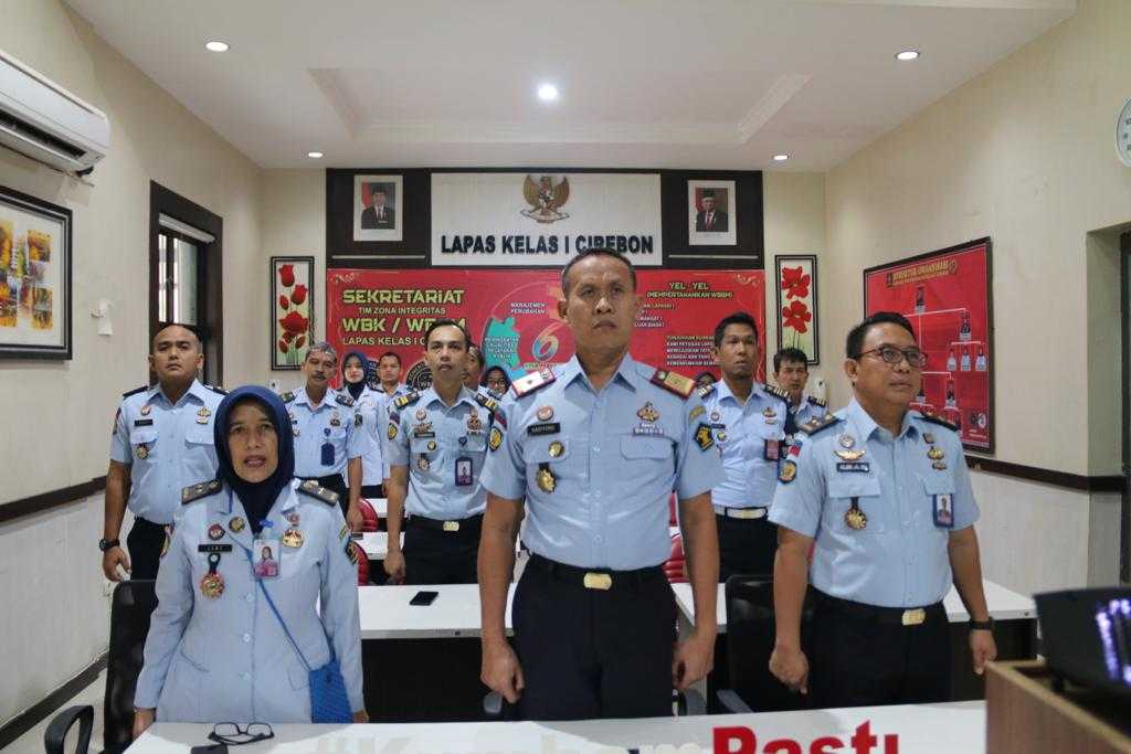 Lapas Cirebon Ikuti Seminar Nasional Peringati Hari Kemenkumham RI ke-78 I Harian Terbit