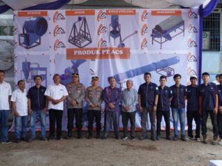 Menata Kebaikan, Ayep Zaki Lepas Mesin Produksi Perusahaan Binaan Di Sukabumi