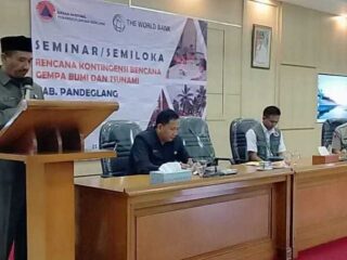 Bnpb Pusat Gandeng Bpbd Pandeglang Gelar Seminar Rencana Kontingensi Bencana Gempa Bumi Dan Tsunami