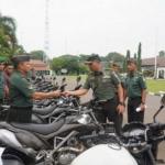 Kasrem Cek Kendaraan Dinas Personel Korem 064/My