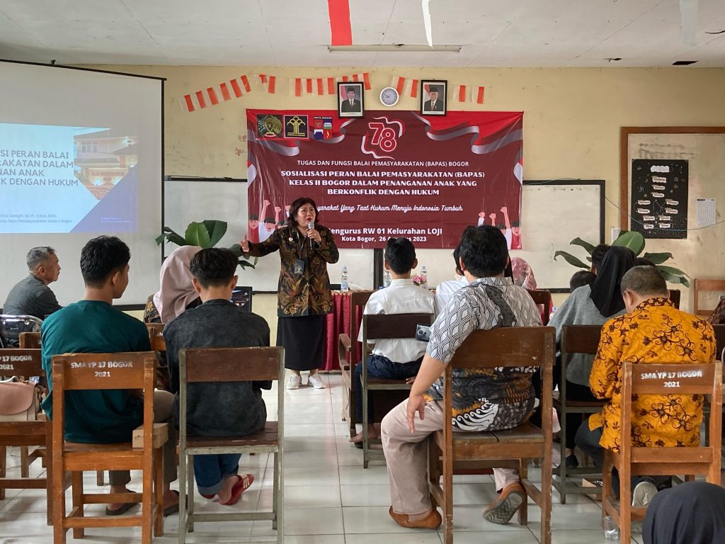 Bapas Bogor Gelar Kegiatan Penyuluhan Hukum Terhadap Anak Berkonflik I Harian Terbit