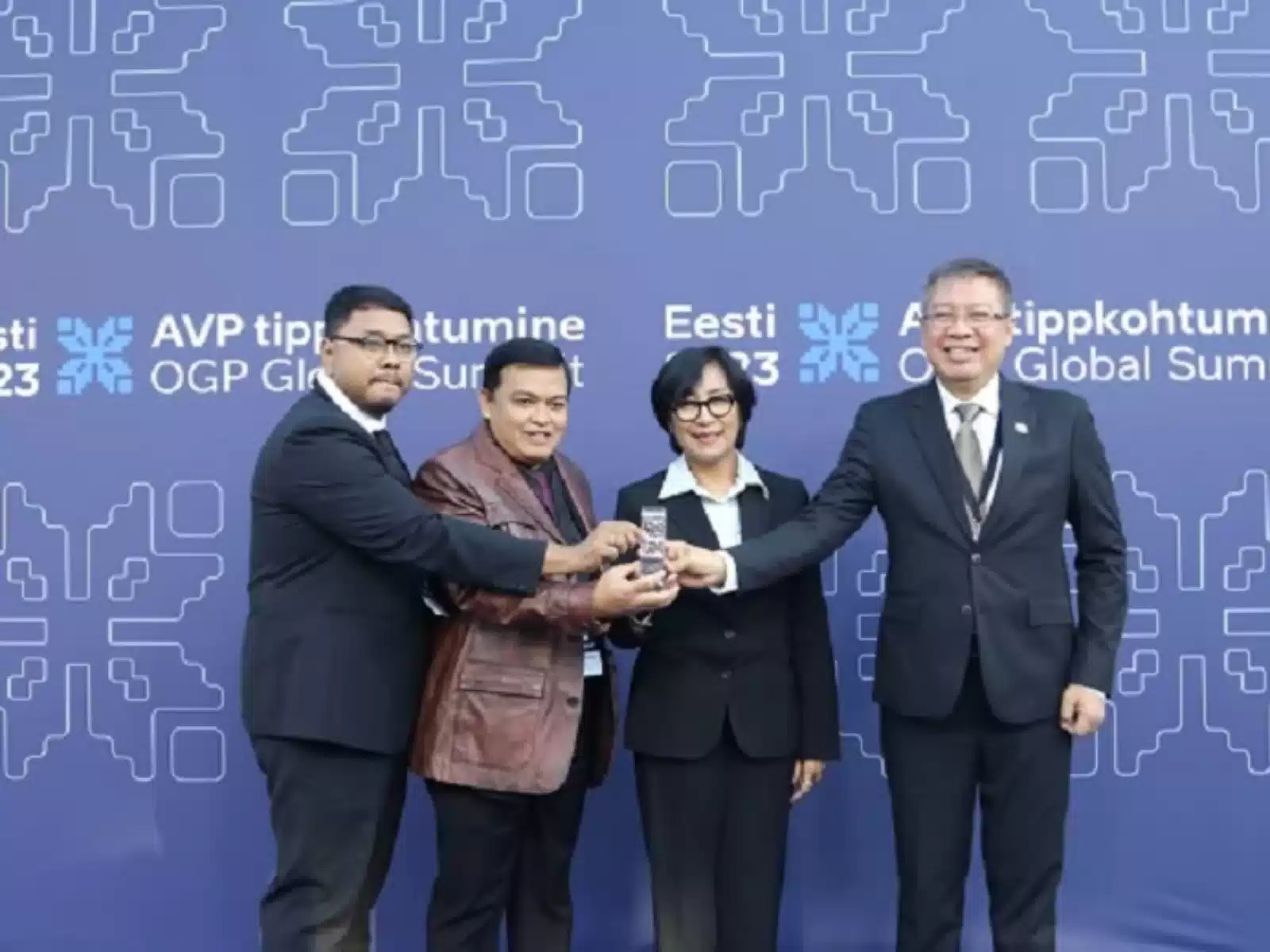 BPHN Kemenkumham Raih The Winner of OGP Awards 2023 di Estonia