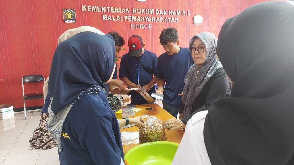 Bapas Bogor Bersama Ncc Berbakti Berikan Pelatihan Pengemasan Produk Klien Pemasyarakatan