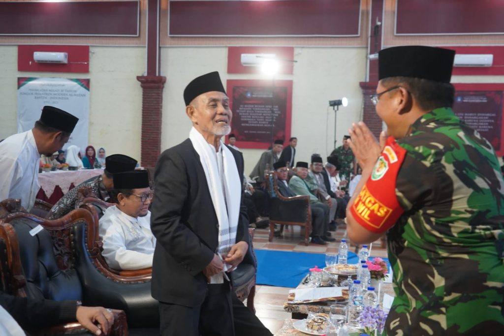 Danrem 064/MY Hadiri Milad Ke 30 Pondok Pesantren Modern Al Mizan Banten I Harian Terbit