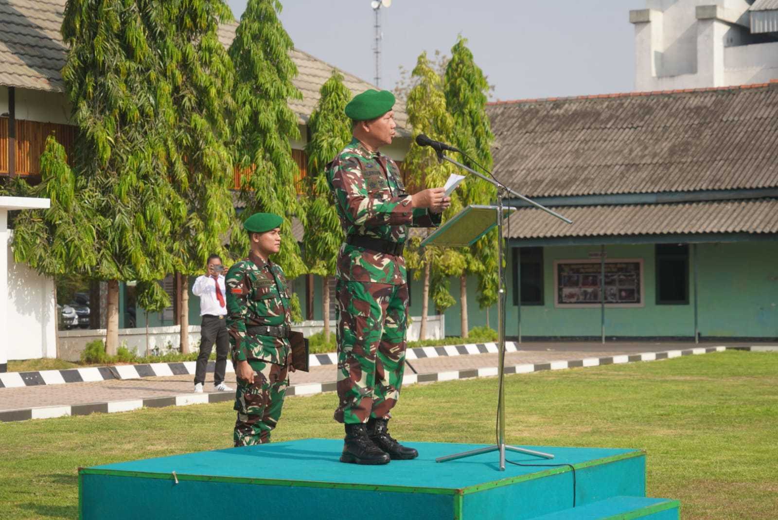 Kasrem 064/MY Pimpin Upacara Peringatan Hari Sumpah Pemuda T.A 2023 I Harian Terbit