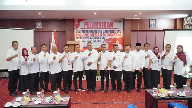 Dewan Kehormatan dan Pengurus PMI Pandeglang Periode 2023-2028 Dilantik