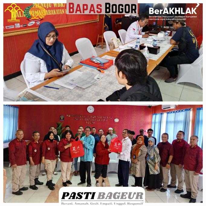 Bapas Bogor Bersama BNNK dan Sentra Galih Pakuan Bekerjasama Beri Bantuan Sosial Bagi Klien Pemasyarakatan Narkotika I Harian Terbit