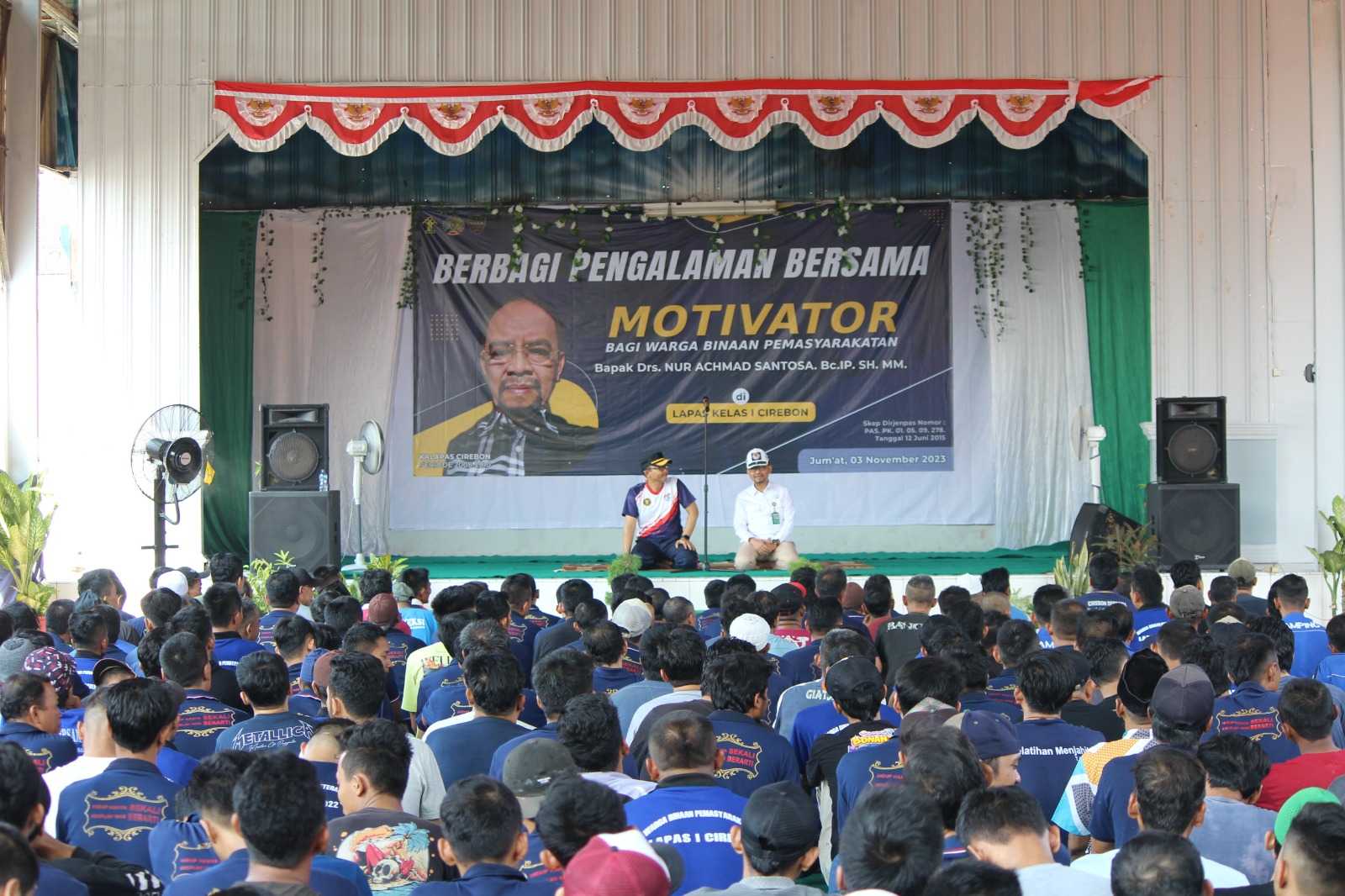 Kalapas Cirebon Berbagi Pengalaman dan Menjadi Motivator Bagi WBP, Begini Selengkapnya I Harian Terbit