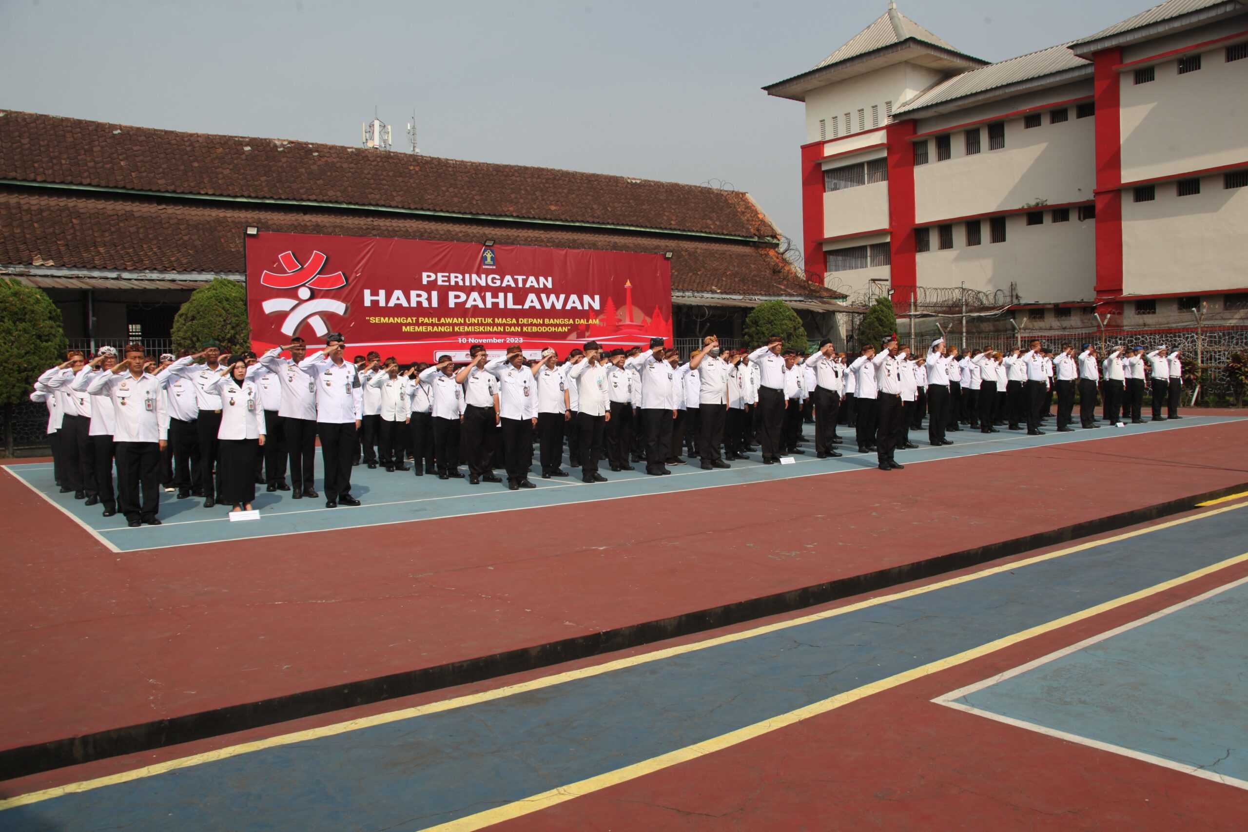 Kemenkumham Jabar Laksanakan Upacara Peringati Hari Pahlawan Nasional Tahun 2023