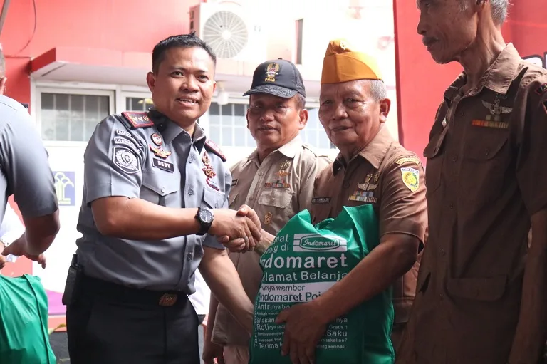 Saat HUT Kempo ke 5, Lapas Narkotika Gunung Sindur dan Kumham Bogor Gelar Baksos