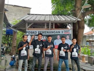 Hadapi Pilpres 2024, Gibran Fans Dirikan Posko Kemenangan Di Rumah Warga