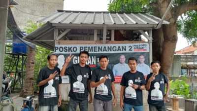 Hadapi Pilpres 2024, Gibran Fans Dirikan Posko Kemenangan di Rumah Warga