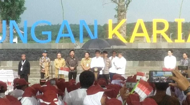 Pembayaran Ganti Rugi Lahan Waduk Karian Belum Selesai, Presiden Jokowi Resmikan Waduk 