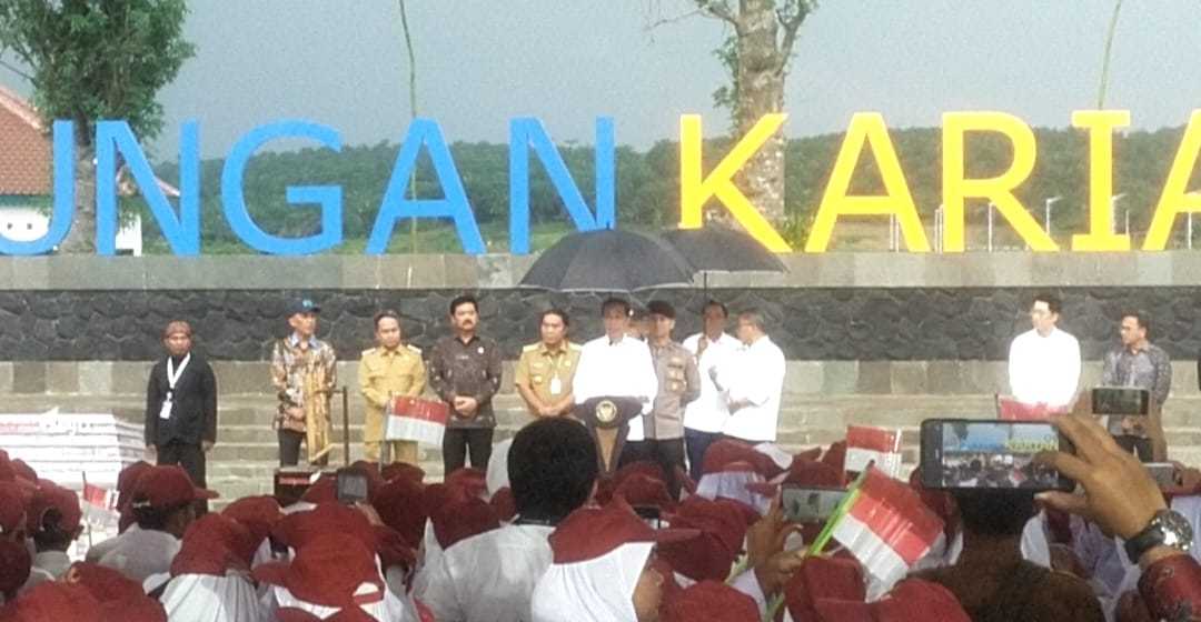 Pembayaran Ganti Rugi Lahan Waduk Karian Belum Selesai, Presiden Jokowi Resmikan Waduk 