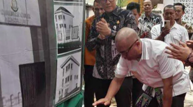 Jamintel Letakan Batu Pertama Pembangunan Kantor Jaksa Pengacara Negara