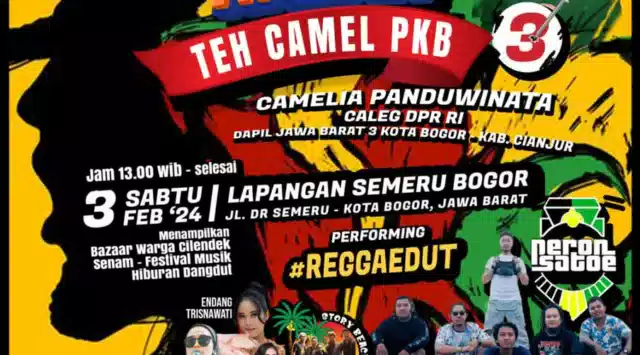 Camelia Panduwinata Gelar Kampanye Akbar di Kota Bogor