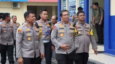 Kunjungan Kerja Kapolda Banten ke Polres Lebak, Begini Sambutannya