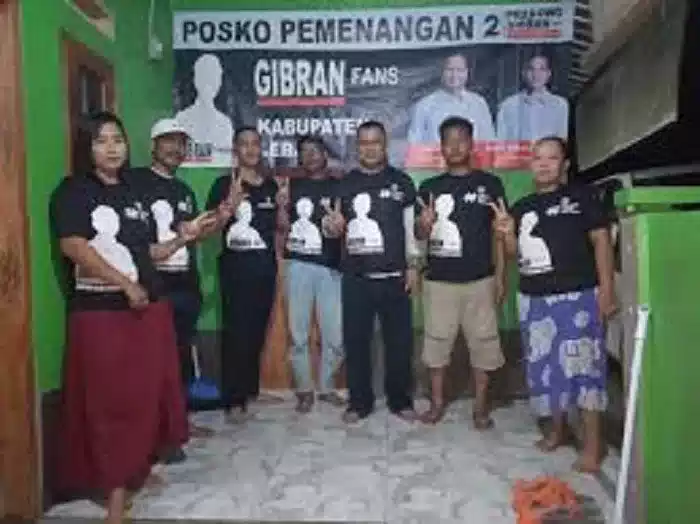 Memastikan Kemenangan, Relawan Gibran Fans Lebak Dirikan Posko Pemenangan di 28 Kecamatan