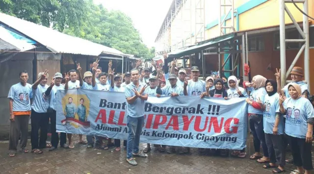 Relawan All Cipayung Tampung Aspirasi Pasar Kota Cilegon Menangkan Prabowo Gibran Sekali Putaran