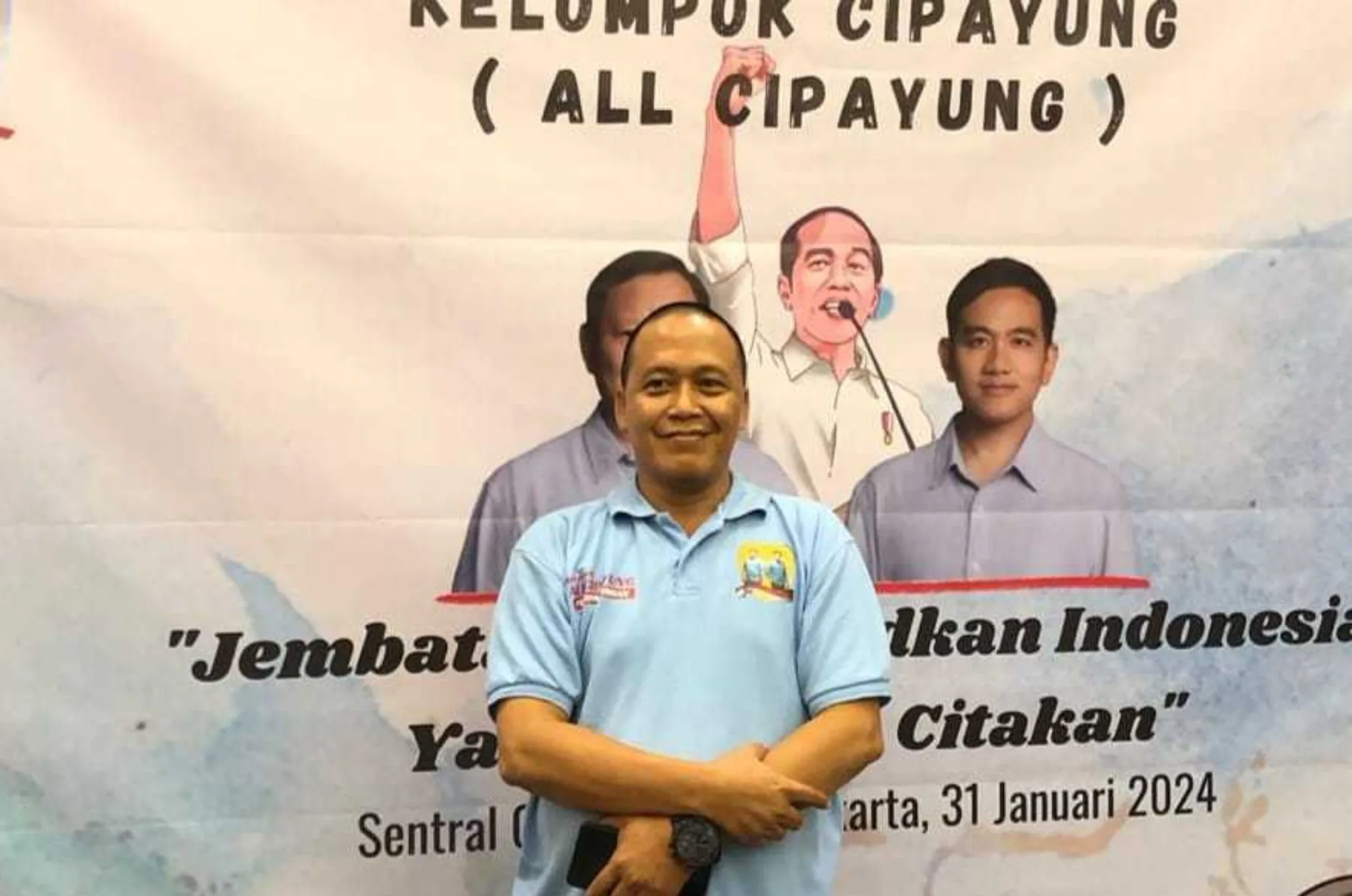 Relawan All Cipayung Minta Masyarakat Tetap Tenang Menunggu Hasil Resmi Pilpres 2024