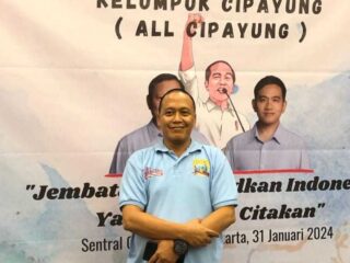 Relawan All Cipayung Minta Masyarakat Tetap Tenang Menunggu Hasil Resmi Pilpres 2024