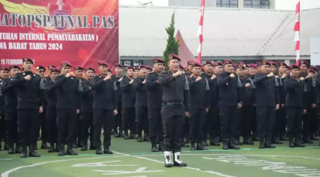 Mantap, Tim Satuan Operasional Kepatuhan Internal Pemasyarakatan Kemenkumham Jabar Dikukuhkan