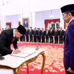 Presiden Jokowi Lantik Ahy Sebagai Menteri Atr/Kepala Bpn Dan Hadi Tjahjanto Sebagai Menkopolhukam